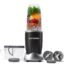 Nutribullet PRO 900W Black, 12 Pcs Set, USA #1 Mixer/Grinder/Smoothie Maker, "The Original Nutribullet", Food Processor, Best Blender, 3 Unbreakable Jars, 2 Blade Set - Wet & Dry