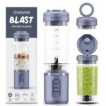 OWNAIR Portable Blender For Smoothie And Juices | 180W USB-Rechargeable | Portable Blender with 470ml Free Sipper Jar | 6000mAh Battery |For Smoothies, Shakes & Baby Food