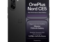 OnePlus Nord CE5 | MediaTek Dimensity | Massive 7100mAh Battery | Powered by OnePlus AI | 256GB 8GB | Black Infinity