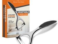 Panchhi Store Vegetable and Fruit Peeler Multipurpose Use for Kitchen Stainless Steel Blades Set of 1