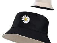 Panchhi Store Women Bucket Cap Foldable Cotton Two Tone Dual Color Sun Beach Hat Fisherman Hat Casual Outdoor Cap Lovely