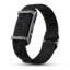 Pebble Newly Launched Qore 2 Premium Metal Fitness Band | 45 Days Battery Life, Heart Rate, SpO2, HRV & Body Temp Monitor, Sleep Tracker, AI Health Analysis, Smart Notifications (Cosmic Black)