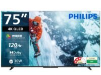 Philips 190 cm (75 inch) 8100 Series 4K Ultra HD Smart QLED Google TV 75PQT8100/94