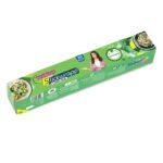 Polo Queen Slickwrapp 30m Biodegradable Food Wrapping Roll | Eco-Friendly, Microwave-Safe Wrap | Freshness Protection for Daily Food Storage, Meal Prep & Travel