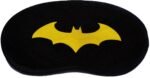 Polyester Super Soft Cute Cartoon Sleeping Eye Mask For Men Women Girl Boy M No.84,Black