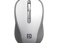 Portronics Toad 34 Wireless Mouse with 2.4 GHz Wireless, Adjustable Sensitivity, USB Receiver, Ergonomic Design, for Laptops, Desktops PC, Mac (White)
