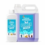 PowerWash Liquid Detergent 5 Litre + 1 Litre for Top Load Front Load, Tough Stain Removal in Laundry, Detergent Liquid for Washing Machine - Offer Combo Pack