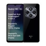 Redmi 14C 5G (Stargaze Black, 6GB RAM, 128GB Storage) | Superfast 4nm Snapdragon 4 Gen 2 | 120Hz 17.47cm (6.88”) Display | 5160mAh Battery | 50MP Dual Camera | Premium Starlight Design