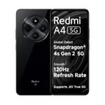 Redmi A4 5G (Starry Black, 4GB RAM, 128GB Storage) | Segment Largest 6.88in 120Hz | 50MP Dual Camera | 18W Fast Charging | Charger in The Box