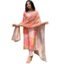 SHIENZY Cotton Blend Embroidered V Neck Kurta Set for Women | Straight Fit Kurta with Pants & Dupatta | Casual Office Wear Ethnic Kurti for Women