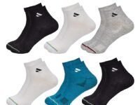 SJeware Men and Women Solid Ankle Length Socks Multicolored (SJW-PLAIN-PACKOF12-B)