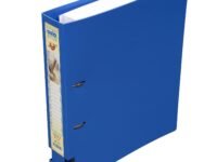 SOLO Polycover Heavy Duty Ring Binder A4 | Holds Up to 350 Sheets | 40mm D-Type Rings & Rado Lock |Finger Hole, Snap-Lock Cover & Spine Pocket | MK405/MK415