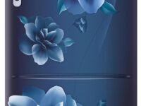 Samsung 223L 3 Star Inverter Direct-Cool Single Door Refrigerator Appliance (RR24C2823CU/NL,Camellia Blue) Base Stand Drawer