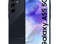 Samsung Galaxy A55 5G (Awesome Navy, 8GB RAM, 128GB Storage) | AI Mobile | 50MP Main Camera (OIS) | Super HDR Video| Nightography | IP67 | Gorilla Glass Victus+ | sAMOLED | Gaming Smartphone