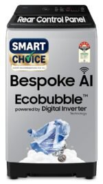 Samsung Smart Choice 10 Kg, 5 Star, AI Wash, AI Energy Mode, Wi-Fi, Ecobubble, AI VRT+, Soft Closing Door, Digital Inverter, Fully-Automatic Top Load Washing Machine (WA80F10E2LTL, Lavender Gray)