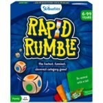 Skillmatics Rapid Rumble - Fast-Paced Board Game for Kids, Teens & Adults, Fun for Family Game Night & Educational Toy, Quick-Thinking Card Game, Gift for Ages 6, 7, 8, 9 & Up