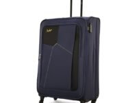 Skybags Rubik Polyester 57.6 Cms Blue Softsided Cabin Luggage (STRUW58EBLU)