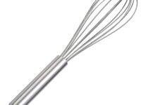 Stainless Steel Balloon Shape Wire Whisk Kitchen Utensil Egg Beater - 10 inch