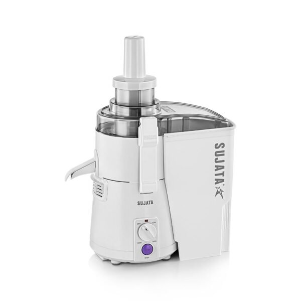 Sujata Powermatic Pro Juicer|900 WattsPowerfull Motor|22000 RPM|Non-Stop 90 Mins Running|Centrifugal Juicer| White