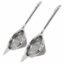 TIARA Delite 2Pc Tea Strainer, Coffee Strainer, Tea Filter Stainless Steel Food Grade Mesh 304 (7cm and 8cm Diameter)