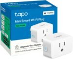 TP-Link Tapo Matter Compatible Smart Plug Mini, Compact Design, 15A/1800W Max, Super Easy Setup, Works with Apple Home, Alexa & Google Home, UL Certified, 2.4G Wi-Fi Only, White, Tapo P125M