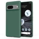 Tobfit TPU Case for Google Pixel 7, Soft Protective Shockproof Phone Cover, Durable Anti-Scratch Smart Phone Case for Women Men Dark Green