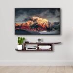 Torche Wooden Wall Mounted TV Unit, TV Cabinetl, TV Cabinet for Wall, TV Stand Unit for Living Room, Set Top Box Stand -TV Cabinet, 14 Cm, 92Cm