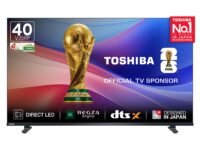 Toshiba 100 cm (40 Inches) HD Ready Smart LED TV | Dolby Audio & DTS Virtual:X | Game Mode | REGZA Engine | VIDAA OS | 40V35RP (Black)