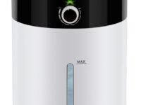 Tower Humidifiers for Large Room 1000 sq ft,Hioo 18L 4.76Gal Ultrasonic Topfill Cool Mist Air Humidifier with 360° Nozzle for Baby Plant Yoga Home Office Bedroom Greenhouse Warehouse