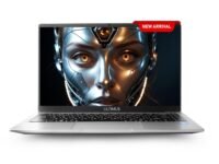 Ultimus Pentium Quad Core Laptop|Dual Storage eMMC+SSD Expandable~1TB|1.2Kg|180° Hinge|Win 11 Home|4GB RAM 128GB|Ultra-Thin Bezel|2.0x1 3.0x1 USB HDMI SD Card Slot | ‎Dual Speaker|Gray|NU14U8INB43SN