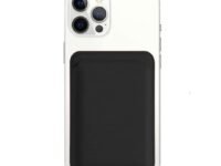 Unisex Mag-Safe Vegan Leather Wallet For Iphone 12/13 / 14/15 Series Mangnetic Mobile (Credit, Debit, Id) Card And Cash Holder 2.0 (Black)