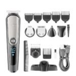 VGR V-105 5-in-1, Face, Hair and Body - Multi Grooming Kit, Hair Trimmer, Beard Trimmer, Ear & Nose Trimmer, Head Shaver Full Body Grooming Kit, Fully Washable IPX6 Waterproof, Runtime: 60 minutes
