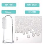 VIN Banana Baby Teether Self-Soothing Pain Relief Soft Silicone Toys Finger Training Manual Toothbrush For Babies|Toddlers|Infants|Boy And Girl, Natural Organic Bpa Free For 6 To 12 Months Pack Of 2