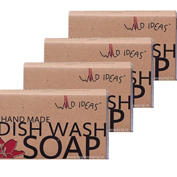 Wild Ideas Dish Wash Bar 100g (Pack of 4)
