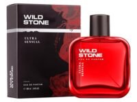 Wild Stone Ultra Sensual Perfume Spray for Men, 100ml, A Sensory Treat for Casual Encounters, Aromatic Blend of Masculine Fragrances
