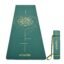 WiseLife True Body Alignment Yoga Mat + Sleek Yoga Strap for Men and Women | Non-Slip Textured Extra Wide & Thick | Pro Balance ECO TPE Exercise Mat For Home, Pilates, Gym & Fitness (6mm, Sage Green)