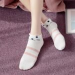 Women’s Ankle Socks – 5 Pair Pack | Soft Cotton Breathable Low-Cut Socks