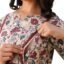 Women's Rayon Maternity Kurti/Pregnancy Kurti/Easy Breastfeeding Kurti/Western Kurti with Zippers for Nursing Pre and Post Pregnancy