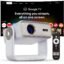 Wzatco Yuva Horizon, Google TV Official, Native 1080P, Projector 4k Ultra HD, 1500 ANSI Ultra Bright, Fully Automatic, Dust Free, Smart Mini Theater for Room, Home Cinema, 2GB-32GB