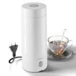 XECH Portable Electric Kettle 400ml | Mini Electric Kettle for Hot Water | Small Kettle with In-Built Cable | Bottle-Shaped Kettle for Tea, Coffee & More (Hydroboil Lite)