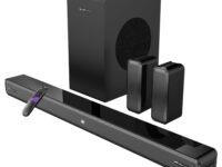 ZEBRONICS Juke BAR 9510WS PRO Dolby 5.1 Soundbar, Dolby Audio, 600 Watts, Wireless (Dual Rear Satellites & 6.5" Subwoofer), Triple Driver Soundbar, Bluetooth v5.1 | HDMI (ARC) | Optical | USB | AUX
