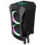 Zebronics Trolley DJ Speaker, 180W, AURACAST Technology, Upto 6.5h Playtime, Dual 20.32cm Full Range Drivers, BT v5.4, Rechargeable Wireless Mic, Mic & Guitar in, AUX, App Support (Roxor Plus)