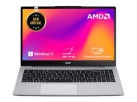 acer Aspire AMD Ryzen 5-7430U Processor Laptop with 39.62 cm (15.6") Full HD LED IPS Display (8GB RAM/512 GB SSD/WiFi 6/AMD Graphics/Win11 Home/55Wh) AS15-42, Backlit Keyboard, Pure Silver, 1.79KG