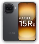 iQOO 15R (Dark Knight, 12GB RAM, 256GB Storage) | Snapdragon® 8 Gen 5 Processor | India’s Slimmest Smartphone in 7600mAh Battery* | Segment's Most Stable 144FPS Gaming