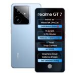 realme GT 7 (IceSense Blue,12GB+512GB) | India's 1st MediaTek Dimensity 9400e Chipset | Strongest Battery Combo 7000mAh + 120W | AI 4K 120FPS Travel Camera | 360° Cooling IceSense Design with Graphene