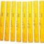 worison 10-Piece Deepak Yellow Wooden Scale Set – 12-Inch / 30 cm Measuring Rulers – Durable Stationery for School, Home and Office Use – Ideal for Students and Professionals