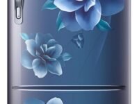 Samsung 183 L, 4 Star, Digital Inverter, Direct-Cool Single Door Refrigerator (RR20C1724CU/HL, Camellia Blue)