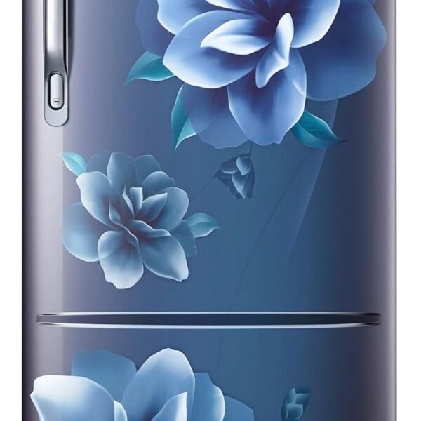 Samsung 183 L, 4 Star, Digital Inverter, Direct-Cool Single Door Refrigerator (RR20C1724CU/HL, Camellia Blue)