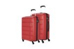 Kamiliant by American TouristerHarrier Spinner Polypropylene (PP) 2 Pc Set Crimson Red Hard Luggage Small & Medium Sets (55Cm + 68 Cm)