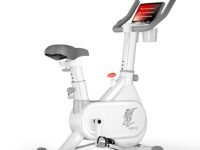 Lifelong Fit Pro Spin Fitness Bike with 7Kg Flywheel, Adjustable Resistance & Heart Rate Sensor for Fitness at Home Workouts | Max Weight Capacity: 120 kg (LLSBB49, White)